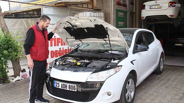Elazığ'da yaz mevsimi ile birlikte araç bakımına yoğun ilgi!