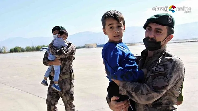 Aziz şehidimizin naaşı memleketi Elazığ'a getirildi