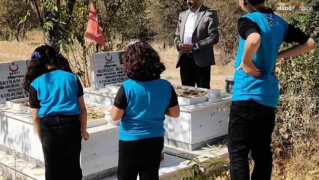 Elazığ Şehit Bayram Nurgül Aladağ İlkokulu'ndan Aziz Hatıralara Vefa!