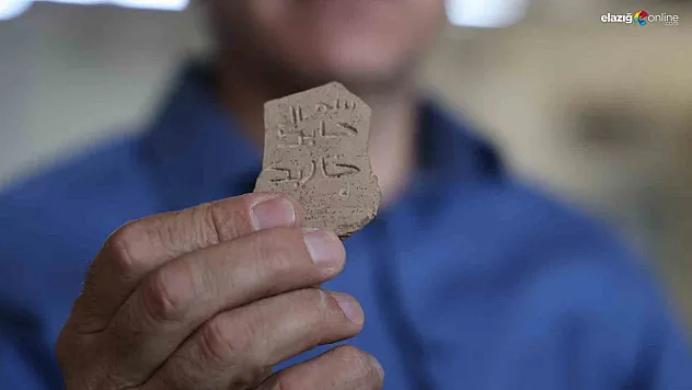 Harput Kalesi'nde 5 bin yıllık sır: Selçuklu seramiği ve sanatkar imzası bulundu