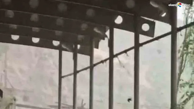 Elazığ Karakoçan'da Şiddetli Fırtına: Çatılar Uçtu, Ağaçlar Devrildi!