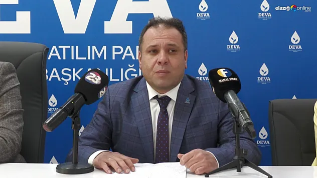 Soner Özkan DEVA Partisi'nden aday adaylığını açıkladı