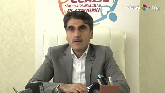 STK Platformu Elazığ'ın Sorunlarıyla İlgili Toplantı Yapacak