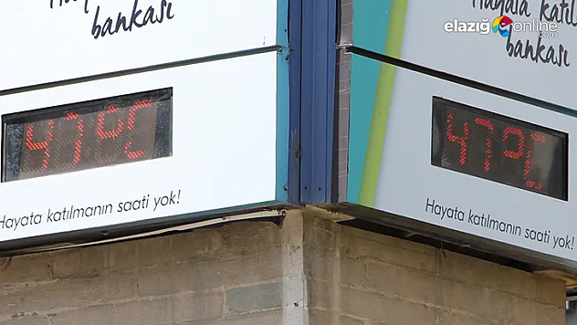 Termometreler yine 47'yi gördü