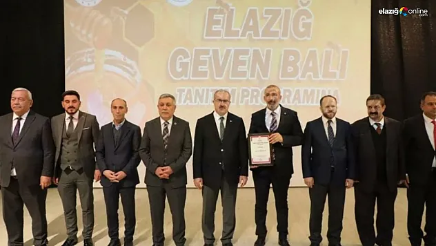 Tescillenen Elazığ Geven Balı'nın tanıtım lansmanı yapıldı