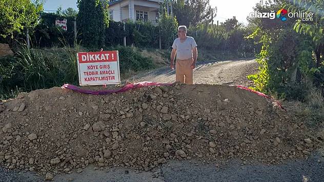 Testler pozitif çıkınca muhtar köyü karantinaya alarak, girişleri kapattı