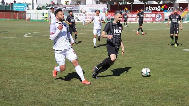 Elazığspor 1 puanı son dakikada kaptı