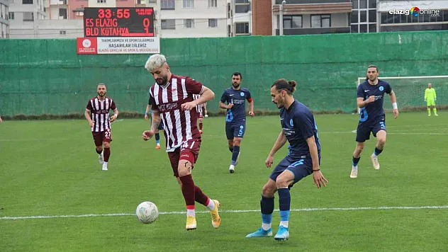 TFF 3. Lig: ES Elazığspor: 0 - Belediye Kütahyaspor: 1