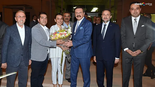 TOBB Başkanı Hisarcıklıoğlu Elazığ'da