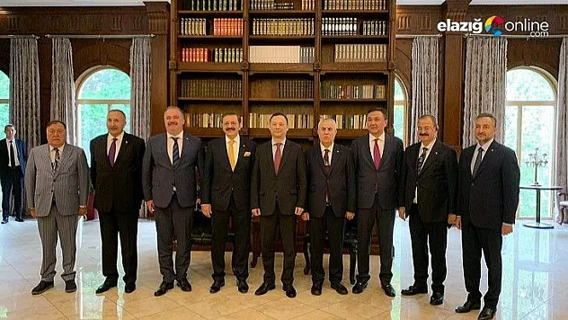TOBB Heyeti Kırgızistan'da Üst Düzey Görüşmelerde Bulundu