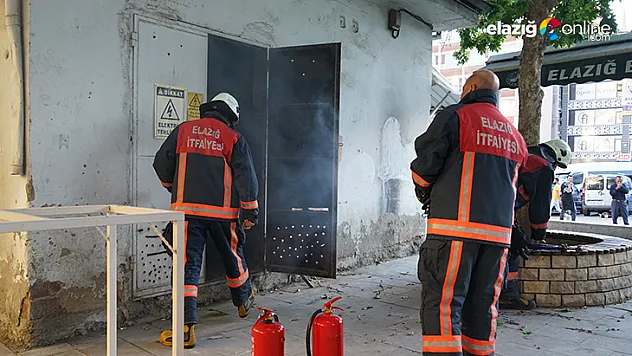 Trafonun patlaması sonucu 1 kişi yaralandı