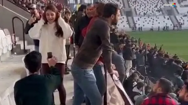 Elazığ tribünlerinde unutulmaz anlar!