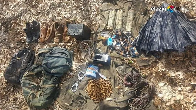 Tunceli'de 1 sığınak imha edildi