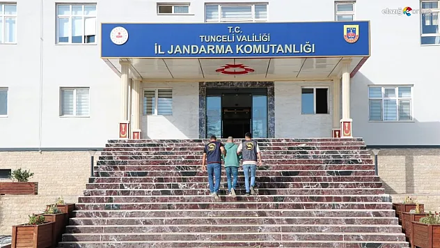 Tunceli'de 29 ayrı suçtan aranan şüpheli yakalandı