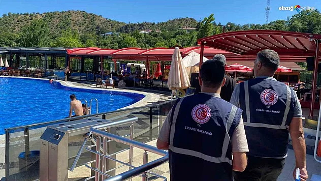 Tunceli'de havuzlu işletmelere denetim