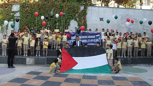 Tunceli'de öğrencilerden Filistin'e destek