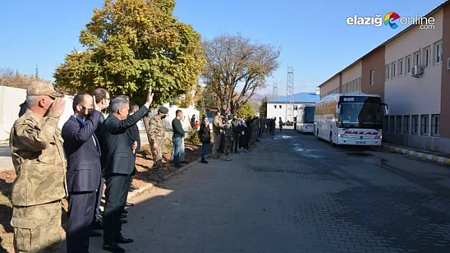 Tunceli'de PÖH'ler Suriye'ye uğurlandı