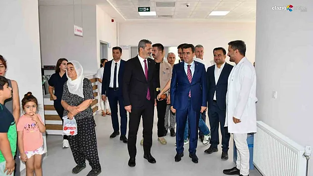 Tunceli'de yeni aile sağlığı merkezi ile acil sağlık hizmetleri istasyonu açıldı