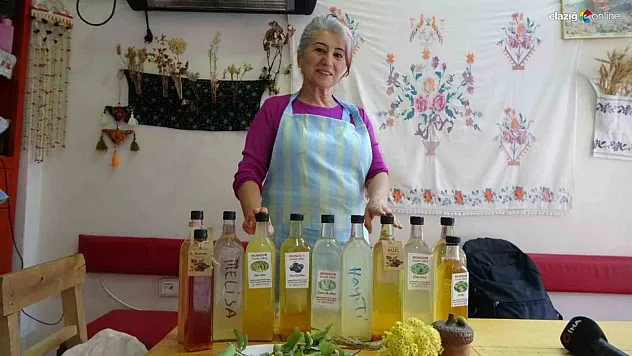 Tunceli'nin dağlarından gelen şifa: Her bitkiden sirke yapıyor