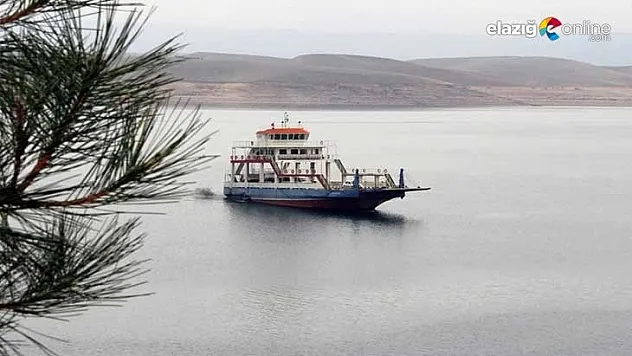 Tunceli-Elazığ Feribot Seferleri Başladı