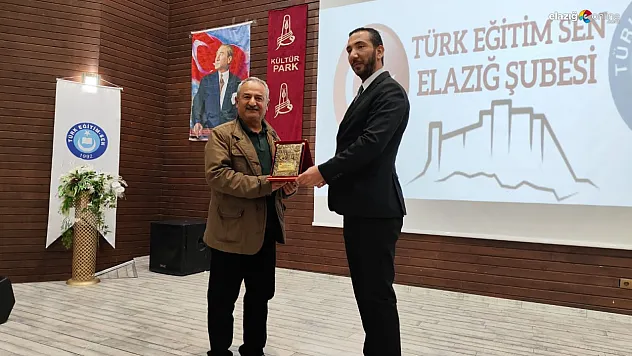 Türk Eğitim Sen Elazığ Şubesi emekli öğretmenleri unutmadı!