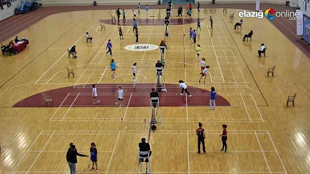 Elazığ'ın ev sahipliğinde Türkiye Badminton Şampiyonası başladı