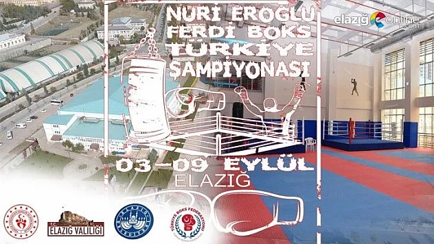 Nuri Eroğlu Ferdi Boks Türkiye Şampiyonası Elazığ'da