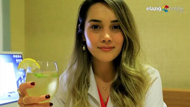 Uzmanından sağlıklı yaz içeceği tarifi