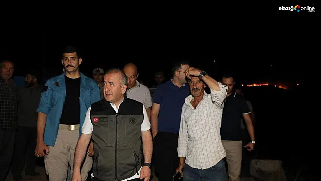 Sivrice'de Yangın Kabusu Bitti: Alevler Kontrol Altında!