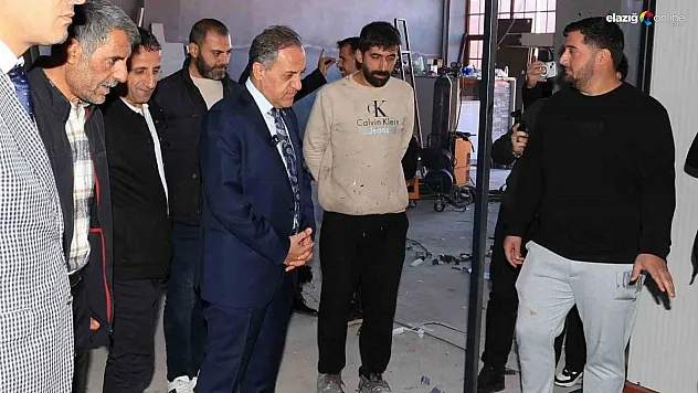 Vali Usta, asfalt çalışmalarını inceledi