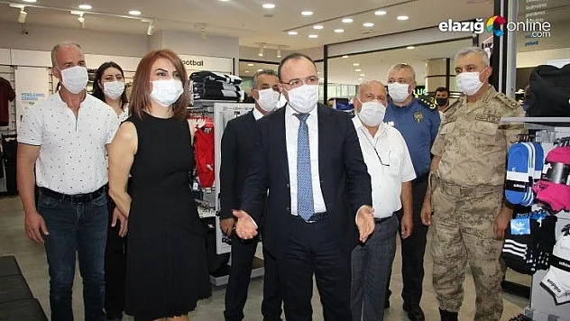 Vali Yırık'dan Covid19 denetimi