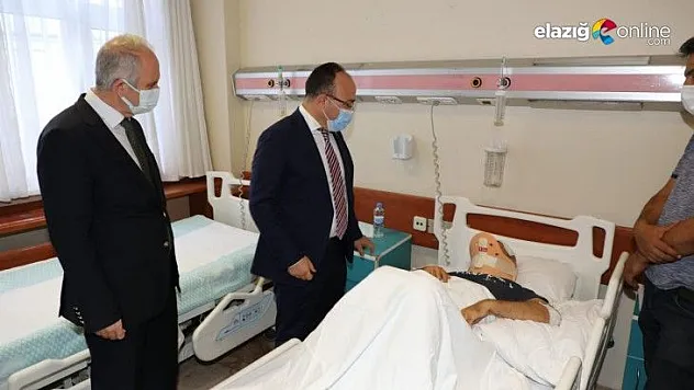 Vali Yırık'tan Dr. Öğr. Üyesi Dikici'ye ziyaret