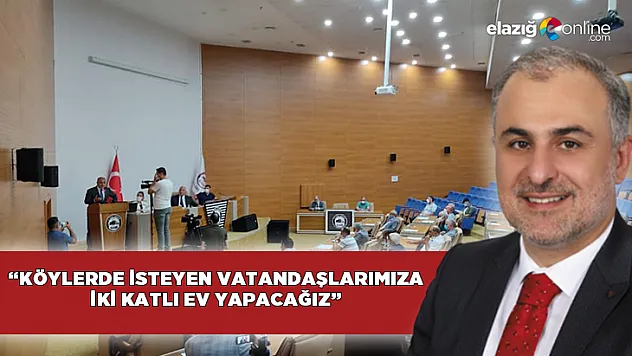 Vekil Bulut: Köylerde isteyen vatandaşımıza 2 katlı ev yapacağız