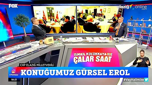 Vekil Gürsel Erol Fox Tv'de seçim startını verdi