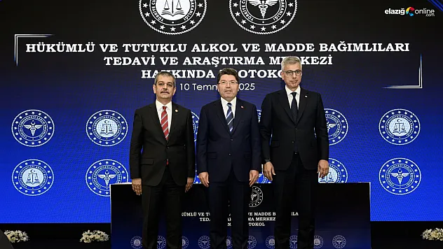 Vekil Keleş Müjdeyi Verdi! Elazığ'da Bağımlı Hükümlüler için HAMATEM Kuruluyor!