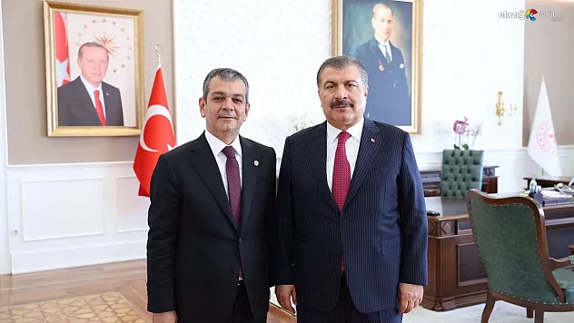 Vekil Prof. Dr. Keleş Elazığ'a yapılacak sağlık yatırımlarını açıkladı