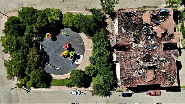 Yangın kontrol altına alındı! Dron ile hasar görüntüleri ortaya çıktı