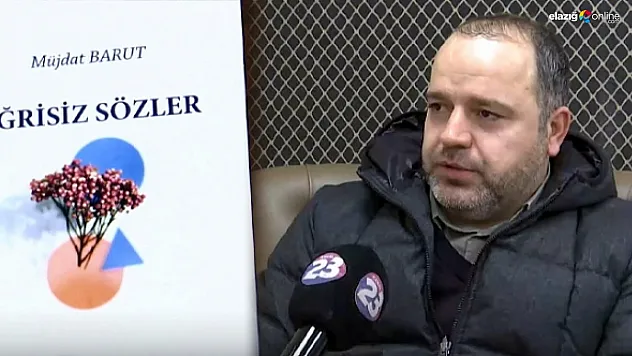 Yazar ve şair Müjdat Barut'un ilk kitabı 'Eğrisiz Sözler' çıktı