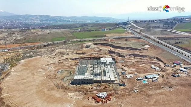 Yeni terminal binasının yapım çalışmaları devam ediyor