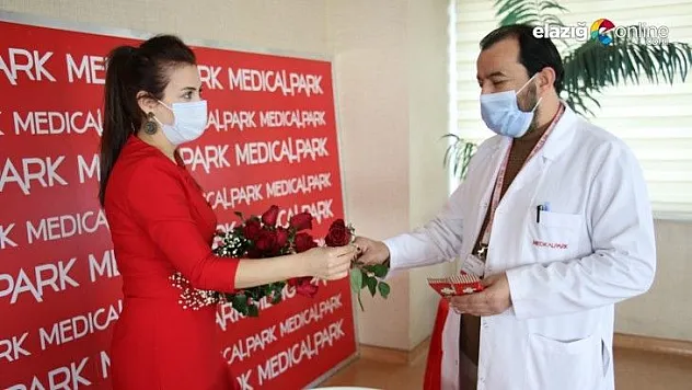 Yeni yıl öncesi sağlıkçılara moral