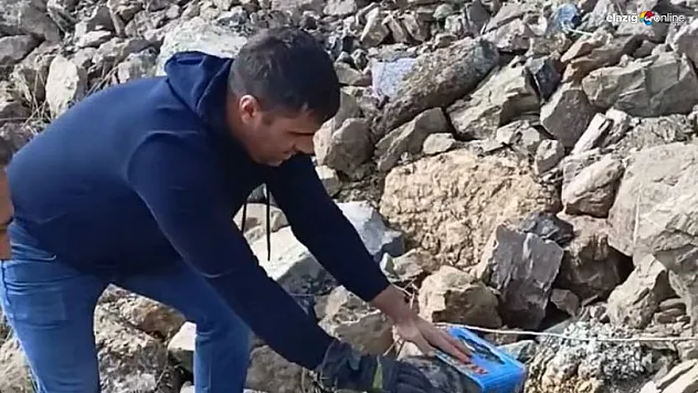 Köpeğin imdadına itfaiye ekipleri yetişti