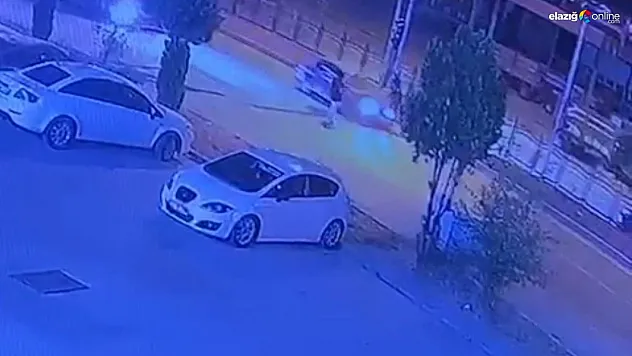 Kovancılar'da Korkutan Kaza: Kaza Anı Kameralarına Saniye Saniye Yansıdı