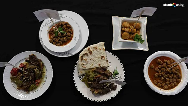 Elazığ'da 'Annemin Elinden' Yemek Yarışması: Yöresel Lezzetler Yarıştı!