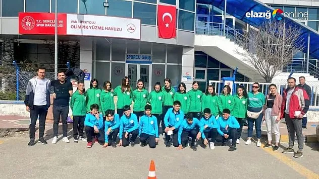 Yüzmede Elazığ takımlarından büyük başarı