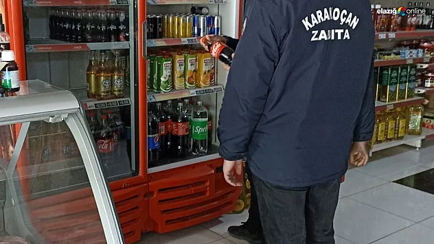 Zabıta ekiplerinden market denetimi
