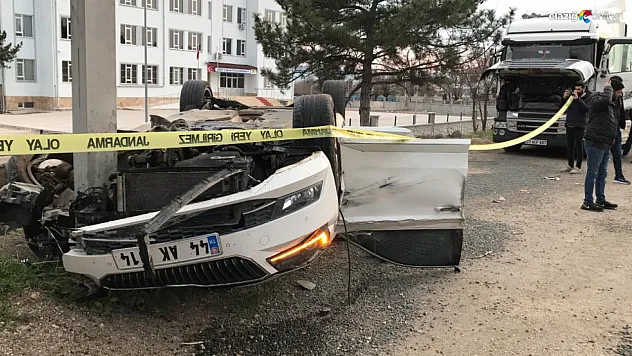 Elazığ'da meydana gelen trafik kazasında 5 kişi yaralandı