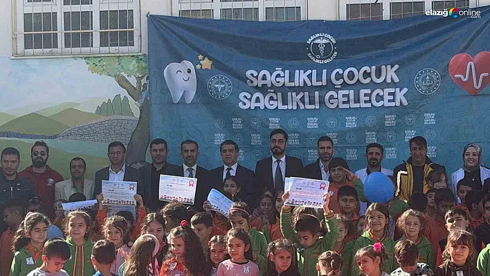 Sivrice'de 'Sağlıklı Çocuk, Sağlıklı Gelecek' Programı
