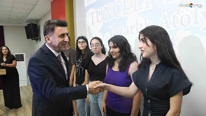 'Tunceli Yazıyor' Projesi kapanış programı düzenlendi