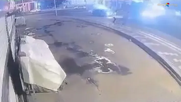 1 kişinin öldüğü, 6 kişinin yaralandığı feci kaza güvenlik kamerasına yansıdı