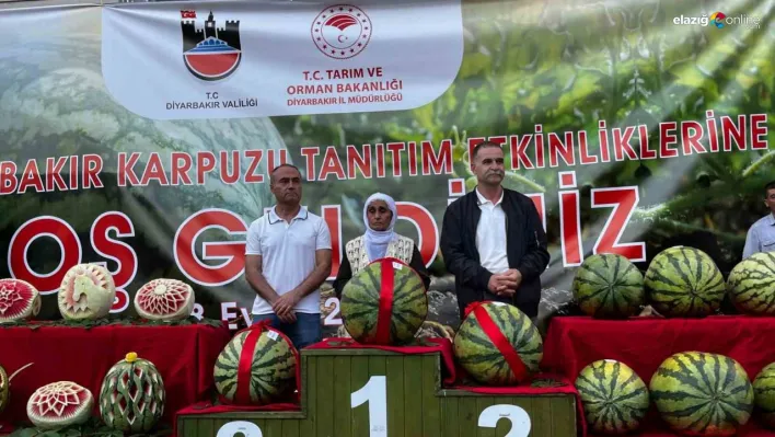 14. Diyarbakır Karpuz Festivali'nde ilk üçe girenlere para ödülü